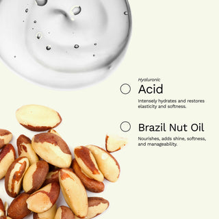 Be Bright Collection: Strengthens, Revitalizes, Protects, Prevents Frizz, and Enhances Natural Shine and Color - Ginger Milk Natural Care