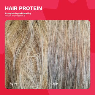 Hair Strengthening and Repairing Protein with Vitamin E | BE BOLD | - Ginger Milk Natural Care