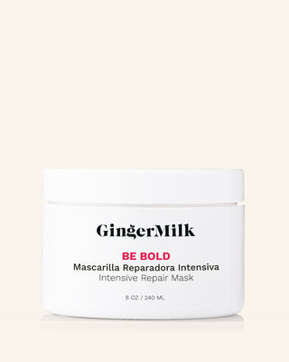 Hair Repair Mask for Damaged and Mistreated Hair | BE BOLD | 17 OZ / 500 ML - Ginger Milk Natural Care