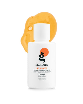 Shampoo TRAVEL SIZE | BE HONEST | 4 OZ / 118 ML - Ginger Milk Natural Care