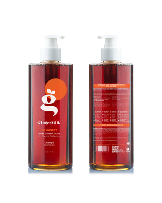 Shampoo with Ginger Extract | For Oily-Prone Hair | BE HONEST - Ginger Milk Natural Care
