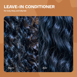 Leave-in TRAVEL SIZE | For Curly, Wavy, and Coily Hair | BE YOURSELF | 2 OZ / 60 ML - Ginger Milk Natural Care