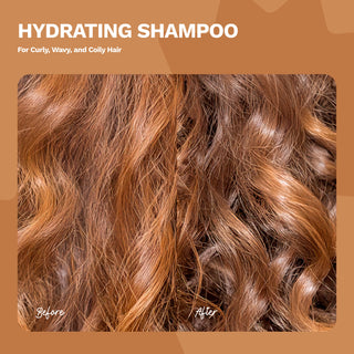 Shampoo TRAVEL SIZE | For Curly, Wavy, and Coily Hair | BE YOURSELF | 4 OZ / 118 ML - Ginger Milk Natural Care