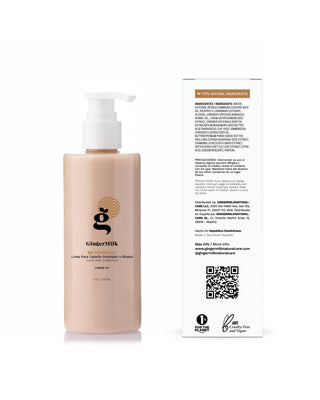 Leave-in Conditioner | For Curly, Wavy, and Coily Hair | BE YOURSELF | 8.5 OZ / 250 ML - Ginger Milk Natural Care