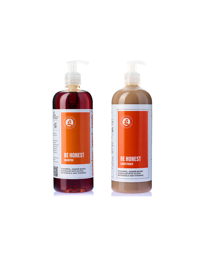 Shampoo & Conditioner | BE HONEST - Ginger Milk Natural Care