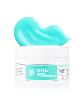 Refreshing Moisturizing Hair Mask | Dandruff Control | BE FREE | 8 OZ / 240 ML - Ginger Milk Natural Care
