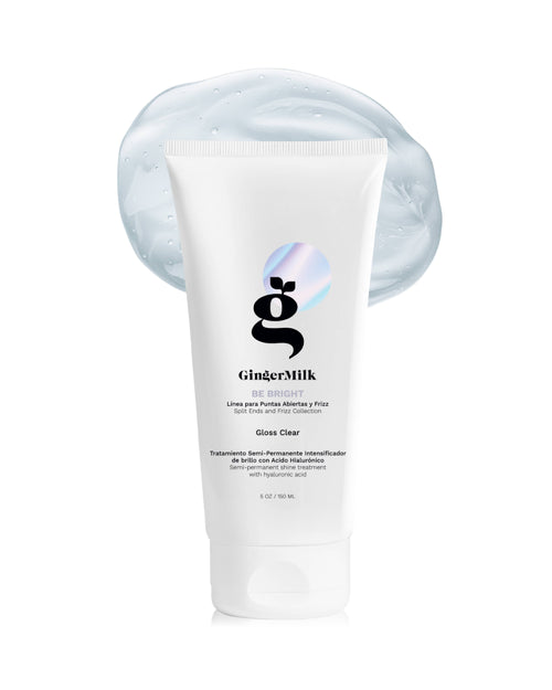 Gloss Clear Shine and color-enhancing treatment with hyaluronic acid, semi-permanent color | BE BRIGHT 3-in-1 | 5 OZ / 150 ML