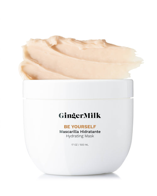 Hydrating Hair Mask | For Curly, Wavy, and Coily Hair | BE YOURSELF | 17 OZ / 500 ML
