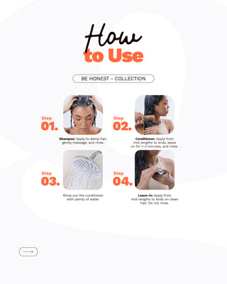 Be Honest Collection | Hair Kit for Normal to Oily Scalp Hair | With Pro-Vitamin B5