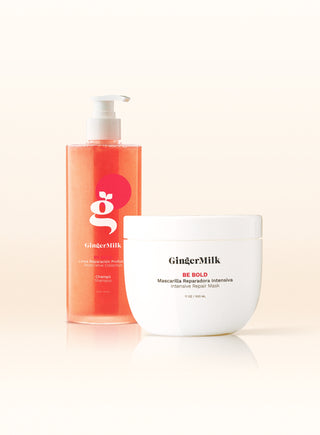 Revitalizing Shampoo and Intensive Hair Repair Mask for Damaged Hair