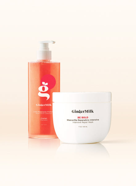 Revitalizing Shampoo and Intensive Hair Repair Mask for Damaged