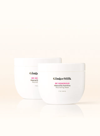 x2 Nourishing & Moisturizing Hair Mask with Proteins | BE GENEROUS