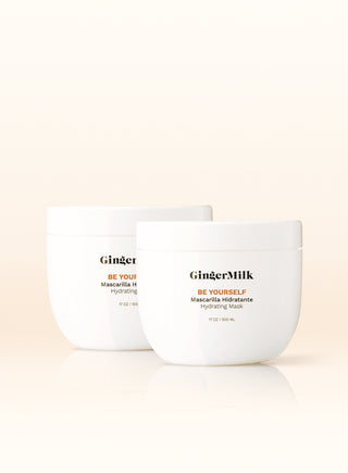 Pack of 2 Hydrating Hair Mask For Curly Hair | BE YOURSELF | 17 OZ