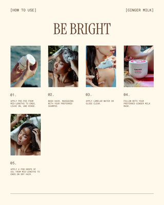 Be Bright Collection: Strengthens, Revitalizes, Protects, Prevents Frizz, and Enhances Natural Shine and Color