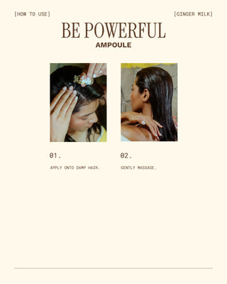Hair Loss Control Ampoule with Biotin | BE POWERFUL | 0.5 OZ / 15 ML