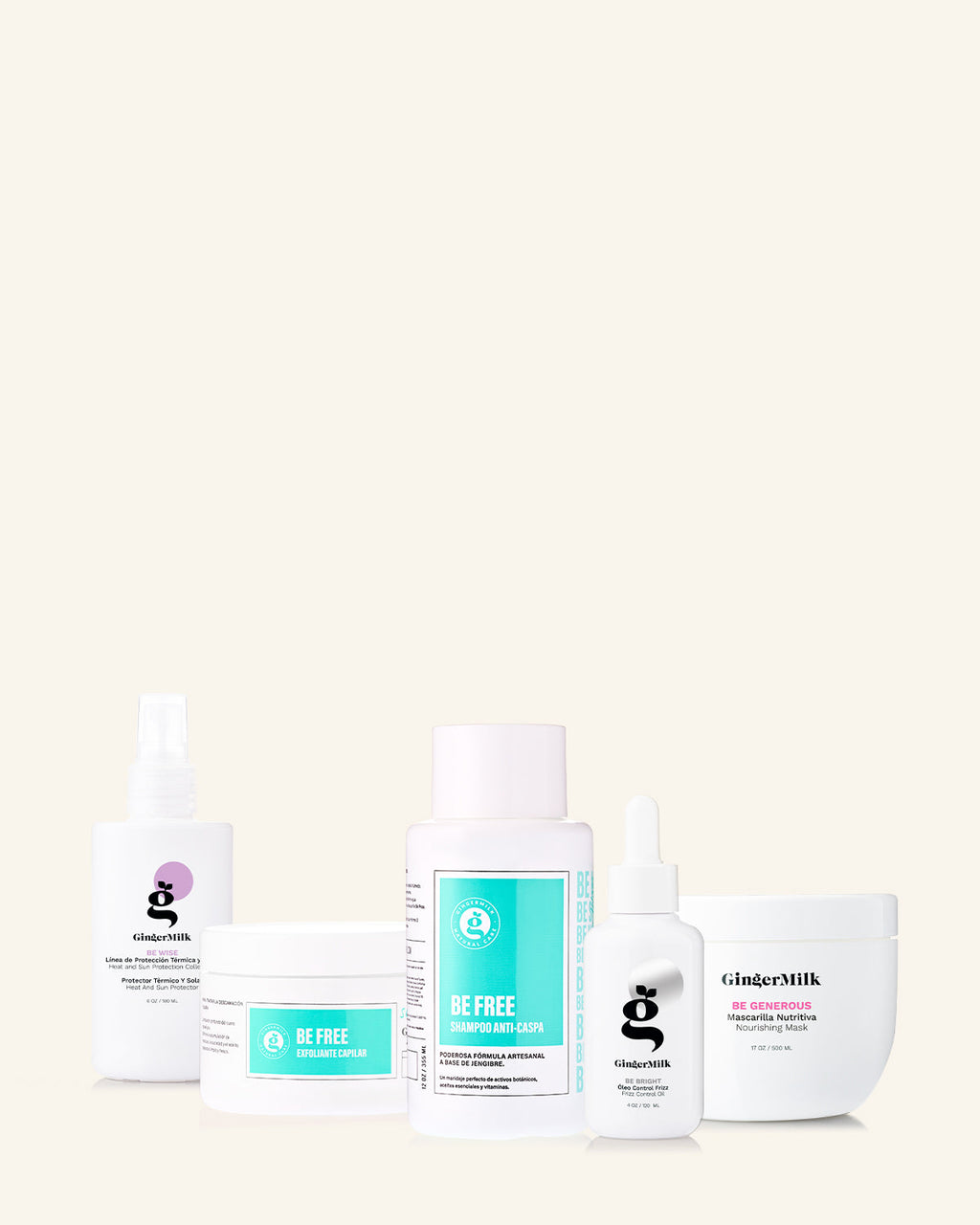 Combination Hair Dandruff Control Diagnosis Ginger Milk Natural Care