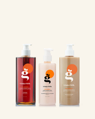 Be Honest Collection | Hair Kit for Normal to Oily Scalp Hair | With Pro-Vitamin B5 - Ginger Milk Natural Care